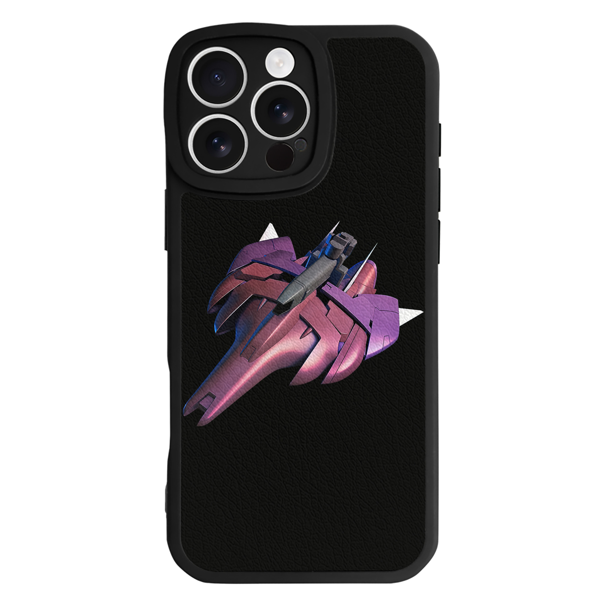 （画像用） 機動戦士ガンダム Mobile Suit Gundam 【iPhone 16シリーズ対応】シリコンスマホケース（レザー調） 材質：シリコン